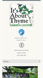 Mobile Screenshot of itsaboutthyme.com